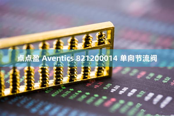 点点盈 Aventics 821200014 单向节流阀